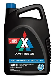Антифриз Тосол-Синтез Classic X-Freeze G11 blue 5л