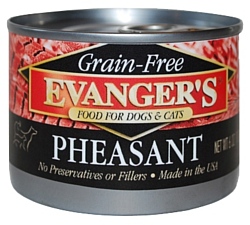 Evanger's Grain Free Pheasant for Dogs & Cats консервы для кошек и собак (0.17 кг) 3 шт.