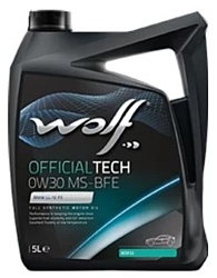 Wolf OfficialTech 0W-30 MS-BFE 5л