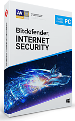 Bitdefender Internet Security 2019 Home (10 ПК, 2 года, продление)