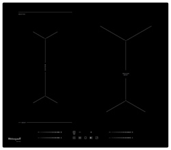 Электрическая варочная панель Weissgauff HI 643 BY