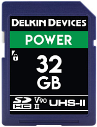 Delkin Devices SDHC Power UHS-II 32GB