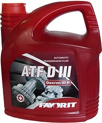 Трансмиссионное масло Favorit ATF D III 4л