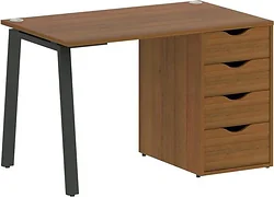 Стол для работы Riva Home Office VR.SP-3-118.4.A Anthracite (орех гарда) Стол для работы Riva Home Office VR.SP-3-118.4.A Anthracite (орех гарда)