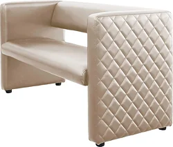 Прямой диван Brioli Джино двухместный 1.3м (L4/кремовый) Прямой диван Brioli Джино двухместный 1.3м (L4/кремовый)