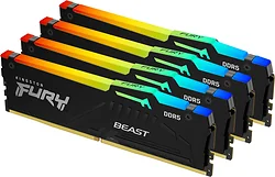 Модуль памяти Kingston FURY Beast RGB KF552C40BBAK4-64 Модуль памяти Kingston FURY Beast RGB KF552C40BBAK4-64
