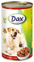 DAX (1.24 кг) 6 шт. Говядина для собак консервы