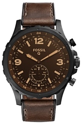 FOSSIL Hybrid Smartwatch Q Nate (leather)