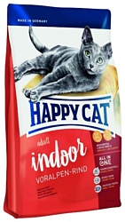 Happy Cat (0.3 кг) Supreme Indoor Voralpen-Rind