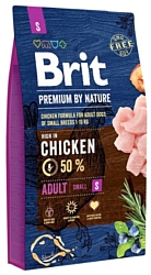 Brit (8 кг) Premium by Nature Adult S