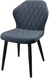 Гальваник Бергамо (ткань, черный муар/catania steel)