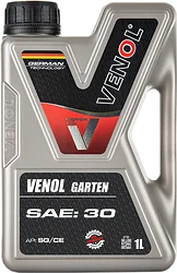 Моторное масло Venol Garten SAE 30 1л Моторное масло Venol Garten SAE 30 1л