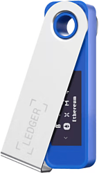 Аппаратный криптокошелек Ledger Nano S Plus (синий)
