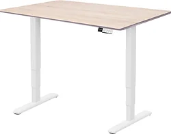 Стол для работы стоя ErgoSmart Wooden Unique Ergo Desk 1300х750х27 мм (скошенный край, дуб беленый/белый) Стол для работы стоя ErgoSmart Wooden Unique Ergo Desk 1300х750х27 мм (скошенный край, дуб беленый/белый)