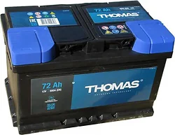 Автомобильный аккумулятор Thomas R+ 627202 (72Ah) Автомобильный аккумулятор Thomas R+ 627202 (72Ah)