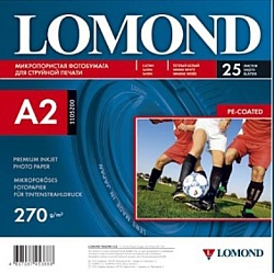 Lomond атласная микропористая A2 270 г/м2 25 листов (1105200)