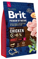 Brit (3 кг) Premium by Nature Adult L