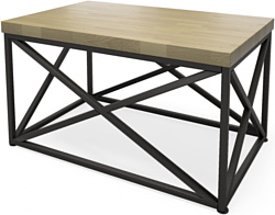 Millwood Нео Лофт СТ-1 (дуб натуральный/металл черный)