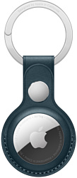 Apple кожаный для AirTag с кольцом для ключей (балтийский синий) MHJ23