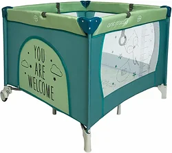 Манеж Amarobaby Walky Good Day Fox (оливковый)
