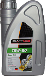 Трансмиссионное масло KraftMax 75W-80 KM300/1 1 л