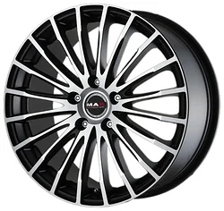 Mak Fatale 7.5x17/5x112 D76 ET30 Ice Black