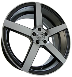 Sakura Wheels 9135 8.5x19/5x105 D73.1 ET35 Темно-серый с полировкой