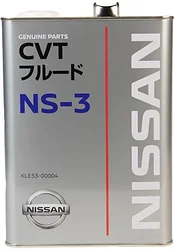 Трансмиссионное масло Nissan CVT NS-3 4л