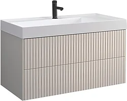 Тумба под умывальник Belux Сиртаки НП 100-02 (180, светлый миндаль матовый)