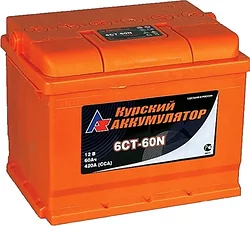 Автомобильный аккумулятор Курский 6СТ-60N (60Ah)