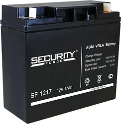 Аккумулятор для ибп Security Force SF 1217 Аккумулятор для ибп Security Force SF 1217