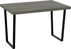 Кухонный стол TMB Loft Слэнд Дуб 1200x800 40 мм (угольный серый)