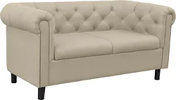 Прямой диван Brioli Винчестер двухместный (J2/бежевый)