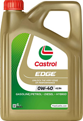 Моторное масло Castrol EDGE 0W-40 A3/B4 4л