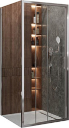 Душевая дверь Cezares MOLVENO-AHF-31-90/100-C-CR-IV