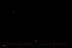 Электрическая варочная панель Kernau KIH 8645-6B Pure Black