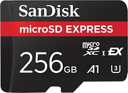 SanDisk Express microSDXC SDSQXFN-256G-GN4NN 256GB