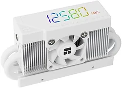 Кулер для ssd Thermalright HR-10 2280 PRO Digital (белый) Кулер для ssd Thermalright HR-10 2280 PRO Digital (белый)