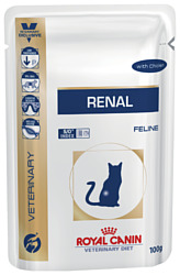 Royal Canin Renal Feline with Chicken pauch (0.1 кг) 12 шт.