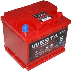 Автомобильный аккумулятор Westa RED 6СТ-50 (50Ah)