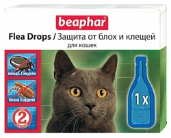 Beaphar капли от блох и клещей Flea Drops для кошек