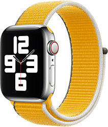 Apple из плетеного нейлона 40 мм (ярко-жёлтый) MJFT3