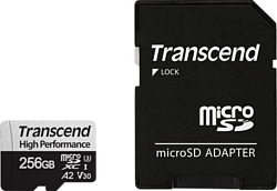 Transcend microSDXC 330S 256GB (с адаптером)