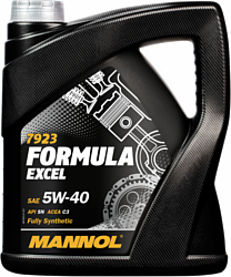 Mannol Formula Excel 5W-40 SN 4л