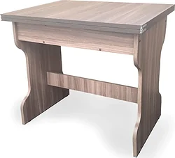 Кухонный стол Анмикс Раскладной ИП 01-340000 (ЛДСП, ясень шимо темный)