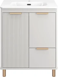 Тумба под умывальник Brevita Risacca Crema 70 RIS-06070-0342Я (серый кашемир) Тумба под умывальник Brevita Risacca Crema 70 RIS-06070-0342Я (серый кашемир)