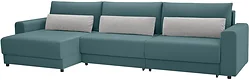 Угловой диван Mio Tesoro Таун 264 1.5ек-1.5ек-1.5пф (1367 серо-голубой) Угловой диван Mio Tesoro Таун 264 1.5ек-1.5ек-1.5пф (1367 серо-голубой)