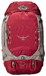 Osprey Kestrel 48 red/grey (fire red)