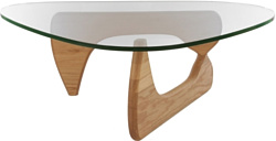 Soho Design Isamu Noguchi Style Coffee Table (прозрачный/орех)