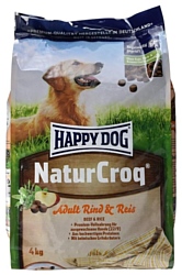 Happy Dog (4 кг) NaturCroq Rind&Reis (говядина с рисом)